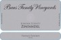 Baus Family Vineyards Private Reserve Zinfandel 2014 Front Label
