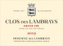 Domaine des Lambrays Clos Des Lambrays Grand Cru (1.5 Liter Magnum) 2019  Front Label