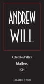 Andrew Will Winery Malbec 2014 Front Label