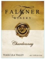 Falkner Winery Chardonnay 2014  Front Label