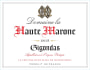 Domaine la Haute Marone Gigondas Le Cru des Dentelles de Montmirail 2015 Front Label