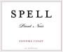 Spell Estate Pinot Noir 2013  Front Label