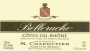 Maison Chapoutier  Cotes du Rhone Belleruche 1997 Front Label