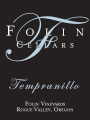 Folin Cellars Tempranillo 2011  Front Label