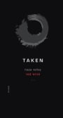 Taken Wine Company Red Wine 2018  Front Label