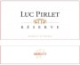 Luc Pirlet Reserve Merlot 2016  Front Label