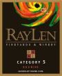 RayLen Category 5 2015  Front Label