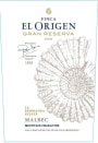 Finca El Origen Gran Reserva Malbec 2018  Front Label