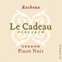 Le Cadeau Vineyard Rocheux Pinot Noir 2011 Front Label