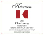 Keenan Chardonnay (375ML half-bottle) 2019  Front Label