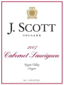 J. Scott Cabernet Sauvignon 2007 Front Label