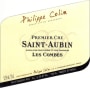 Philippe Colin Saint-Aubin Les Combes Premier Cru 2010 Front Label