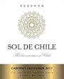 Sol de Chile Reserva Cabernet Sauvignon 2017  Front Label