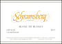Schramsberg Blanc de Blancs (1.5 Liter Magnum) 2021  Front Label