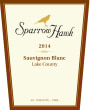 Sparrow Hawk Sauvignon Blanc 2014  Front Label