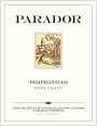 Parador Tempranillo 2013  Front Label