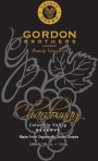 Gordon Estate Winery & Vineyards Brothers Estate Reserve Chardonnay 2013 Front Label