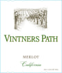 Vintners Path Merlot 2015 Front Label