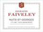 Faiveley Nuits-Saint-Georges Aux Chaignots Premier Cru 2007 Front Label
