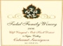 Tudal Winery Clift Vineyard Cabernet Sauvignon 2006  Front Label