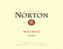 Bodega Norton Malbec 2005  Front Label