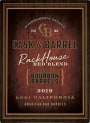 Cask & Barrel 'Rackhouse' Bourbon Barrel Aged Red Blend 2019  Front Label