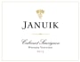 Januik Winery Weinbau Vineyard Cabernet Sauvignon 2013  Front Label