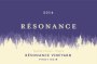 Resonance Pinot Noir 2014  Front Label