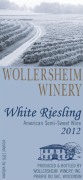 Wollersheim Winery White Riesling 2012 Front Label