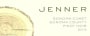 Jenner Pinot Noir 2013  Front Label