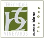 Terry Hoage The Gap Cuvee Blanc 2015  Front Label