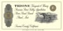 Trione Russian River Valley Pinot Noir 2013  Front Label