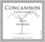 Concannon Reserve Viognier 2012  Front Label