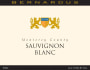 Bernardus Monterey County Sauvignon Blanc 2015  Front Label