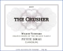 The Crusher Petite Sirah 2007  Front Label