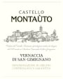 Castello Montauto Vernaccia di San Gimignano 2019  Front Label