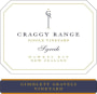 Craggy Range Winery Gimblett Gravels Vineyard Syrah 2012  Front Label