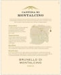 Cantina di Montalcino Brunello di Montalcino 2016  Front Label
