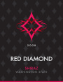Red Diamond Shiraz 2008  Front Label