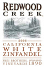 Redwood Creek White Zinfandel 2006  Front Label