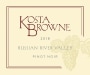 Kosta Browne Russian River Pinot Noir (375ML half-bottle) 2018  Front Label