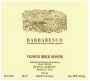 Albino Rocca Barbaresco Vigneto Brich Ronchi (1.5 Liter Magnum) 1998  Front Label