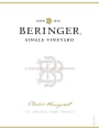 Beringer Single Vineyard Chabot Cabernet Sauvignon 2009 Front Label