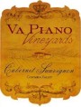 Va Piano Columbia Valley Cabernet Sauvignon 2005 Front Label