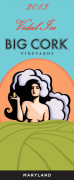 Big Cork Vineyards Vidal Ice 2013 Front Label
