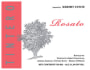 Cantine Elvio Tintero Rosato  Front Label