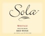 Sola Paso Robles Meritage 2015  Front Label