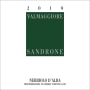 Sandrone Nebbiolo D'Alba Valmaggiore (1.5 Liter Magnum) 2019  Front Label