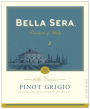 Bella Sera Pinot Grigio 2020  Front Label