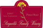 Reynolds Family Winery Los Carneros Pinot Noir 2007  Front Label
